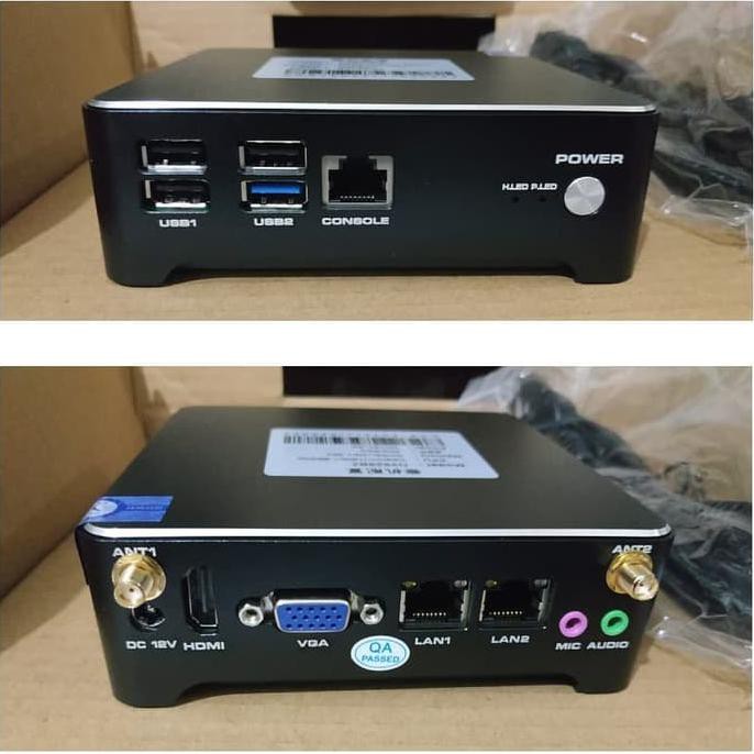 Mini PC Komputer Intel J1900 Ram 4GB SSD 32GB MiniPC mirip NUC Murah TERJAMIN