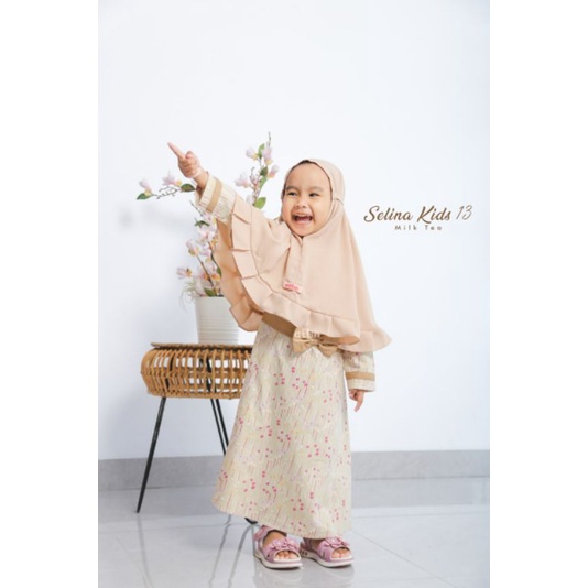 Gamis Anak Anak Selina Dress Kids Set By Attin Gamis Dan Jilbab