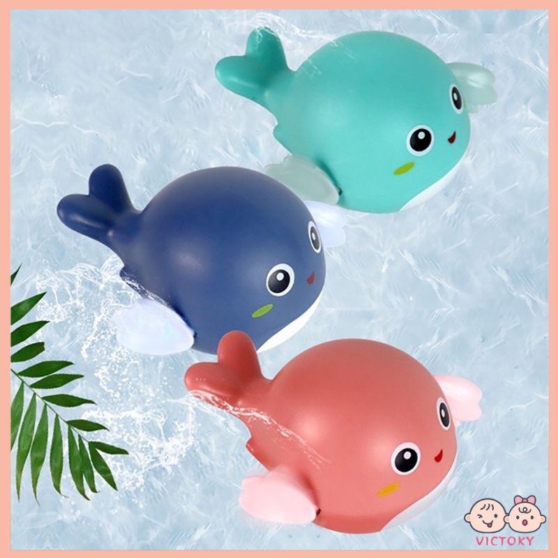 [ML2] Bath toy Dolphin / Mainan Lumba Lumba / Mainan Mandi Anak / Mainan Mandi Bisa Gerak Bayi