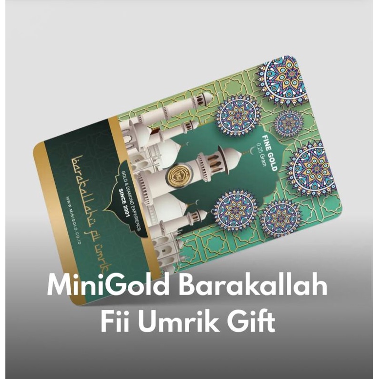 Emas minigold Gift Series Barakallah