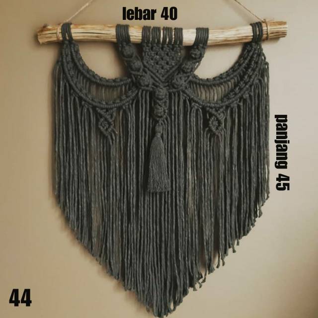 Hiasan dinding macrame / wall hanging makrame rajut decor