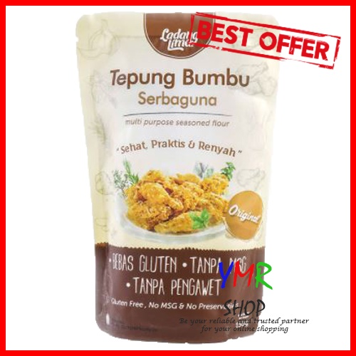 Ladang Lima Tepung Bumbu Serbaguna / Tepung Bakwan / Tepung Pisang Goreng Gluten Free