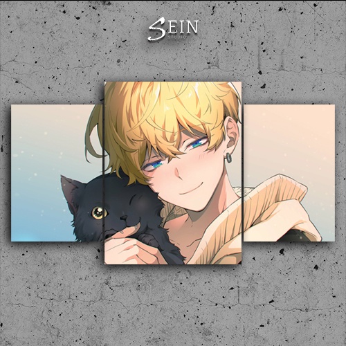 SEIN - 1 SET CHIFUYU V2 TOKO REVENGERS COMBO Hiasan Dinding Kamar Poster Kayu Wall Decor