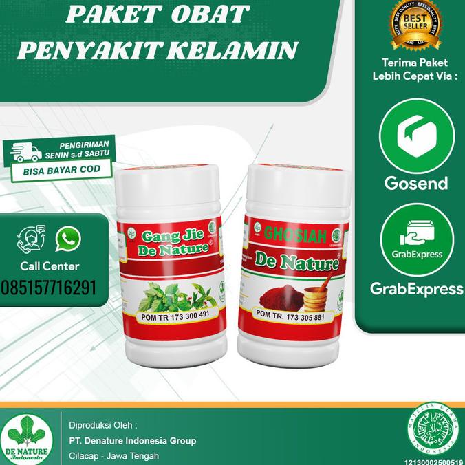 PROMO Obat Sipilis | Obat Gonore | Obat Kencing Nanah Herbal De Nature Asli