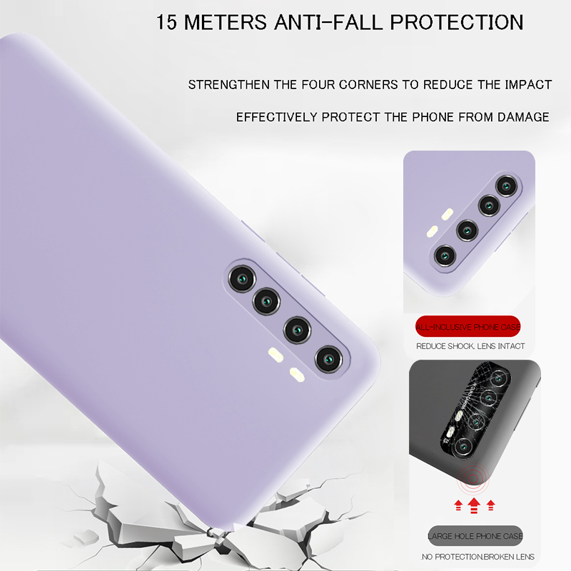 Case Bahan Silikon Warna Permen Untuk VIVO V20 SE V19 V17 V15 Pro