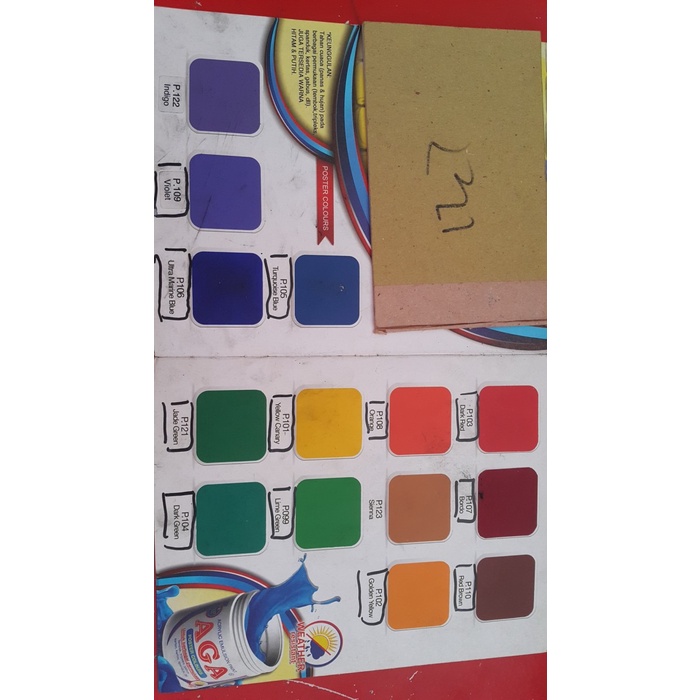 

Cat Dekorasi Aga 1kg. warna standart