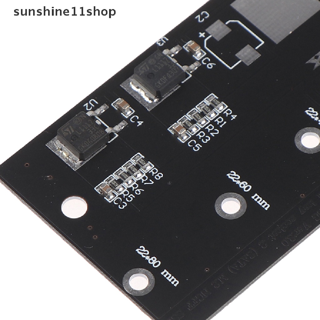 Sho adapter expansion card B + m key m.2 ngff ssd Ke m.2 sata 3 raiser m.2 Ke sata