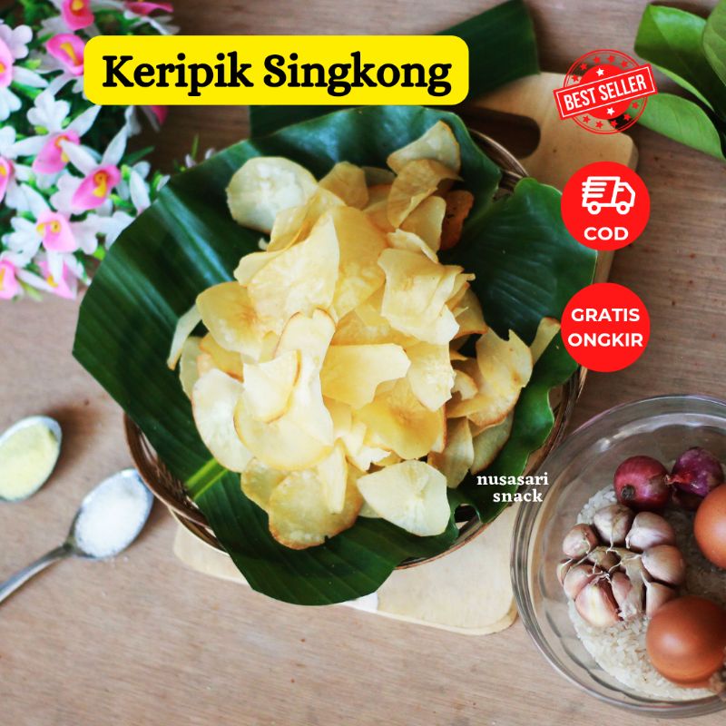 

Keripik Singkong Original 500 gr