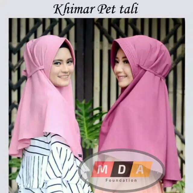 Midi Simpel Pet Tali ||| HIJAB JILBAB KHIMAR INSTAN