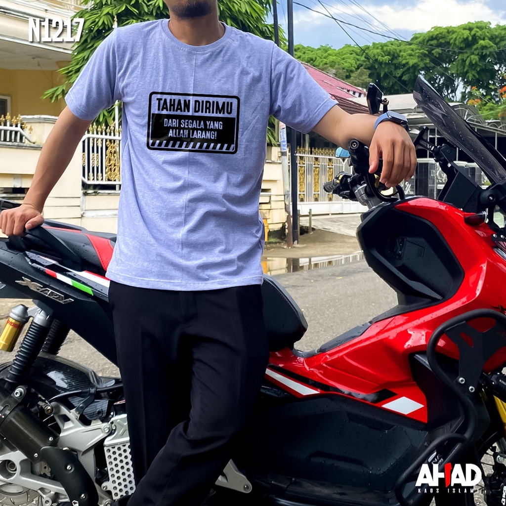 Kaos Islami Ahad - Tahan dirimu dari segala yang Allah larang N1217