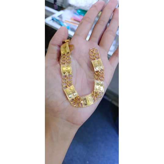 Gelang Emas 999 Fashion