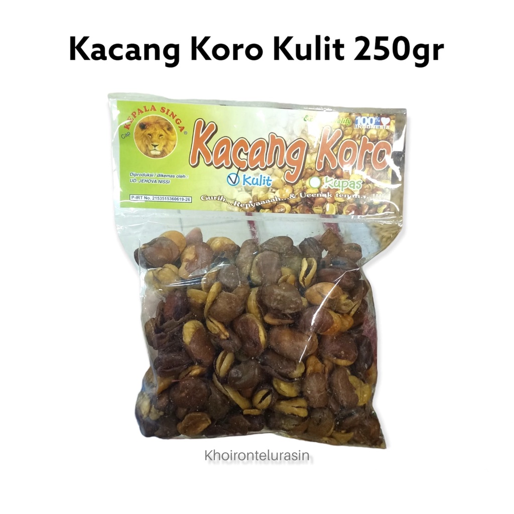 

KACANG KORO KULIT 250gr