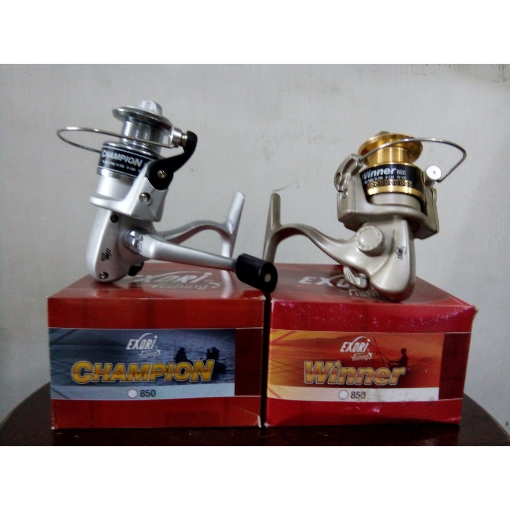 Reel / kerekan / katrol pancing exori winner / Champion