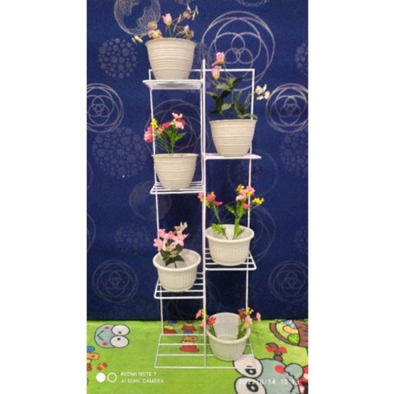 6 BESI SNI 6MM/RAK BUNGA/DEKORASI TAMAN/TEMPAT POT