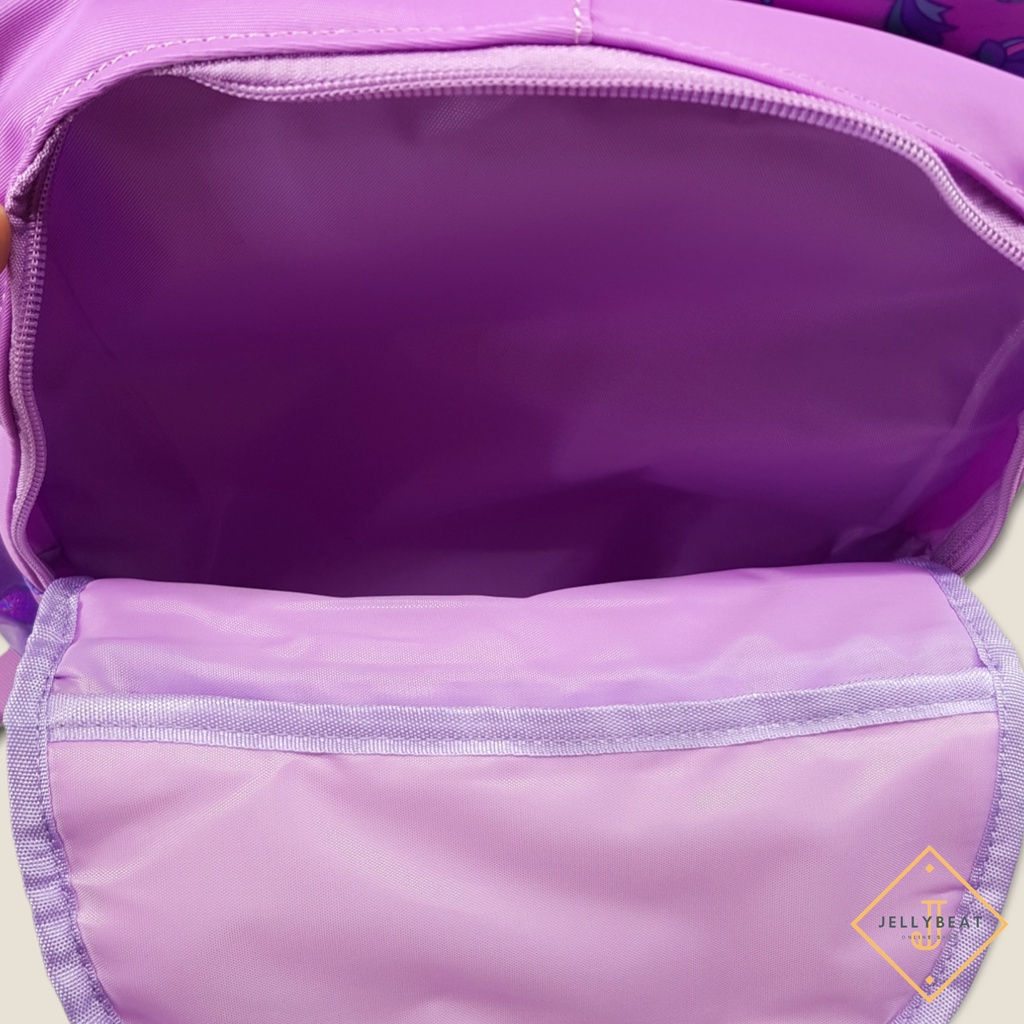 Tas Ransel Import Smiggle - Senior Purple Unicorn