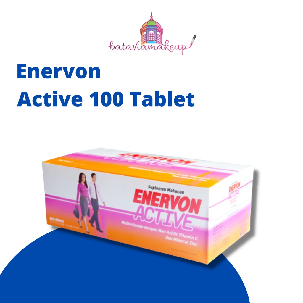 ENERVON  MULTIVITAMIN//ACTIVE// 1 BOX ISI 100 TAB