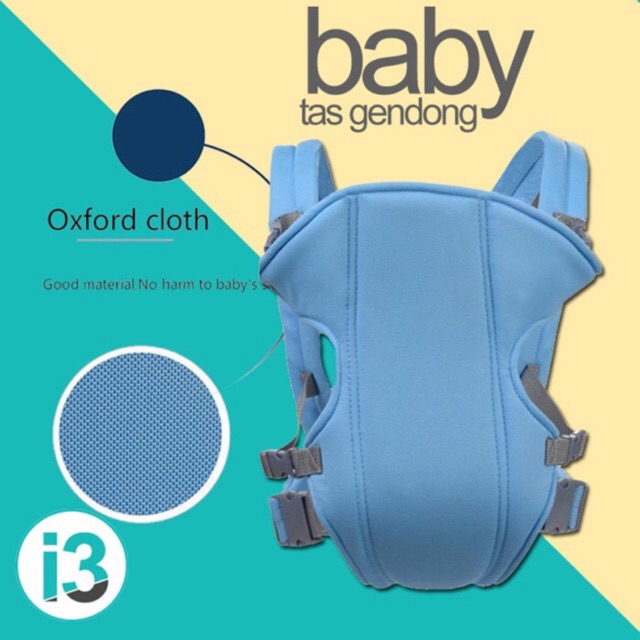 gendongan ransel bayi depan tidak panas soft carrier slabber /gendongan ransel / baby carrier 2 in 1