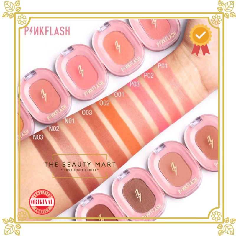 [BPOM] PINKFLASH Soft Pigment Blush On | Pink Flash Blush On