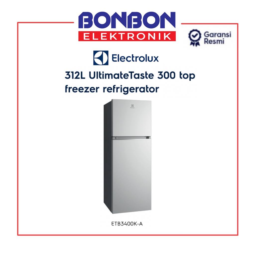 Electrolux Kulkas 2 Pintu ETB3400K-A / ETB 3400K-A / ETB 3400 K-A