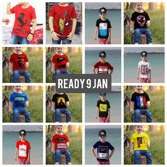 Kaos Distro Anak Usia 2-7 THN THIRTEEN-2