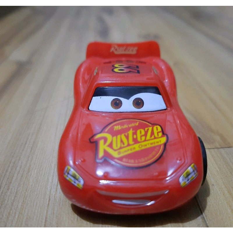 mainan mobil cars mini mcqueen pull back