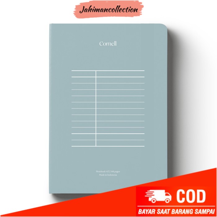 

✨ BISA COD ✨ Cornell by NAMA x Papermark (A5 Notebook Refill)