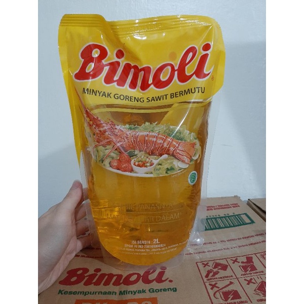 minyak sayur Bimoli 2L