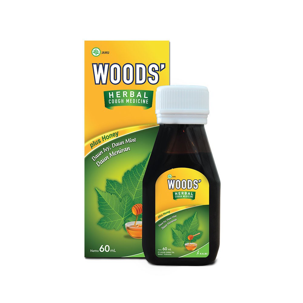 Woods Herbal Cough Syrup 60ml Shopee Indonesia