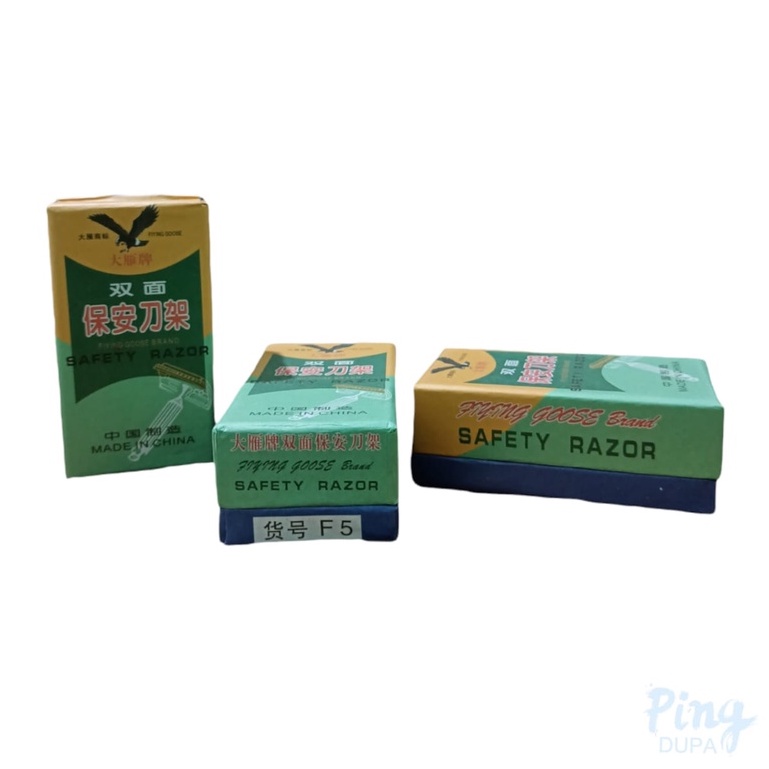 Pisau Cukur Lelaki For Man Safety Razor Cap Elang Kuno dan Oriental Asli Kualitas Import