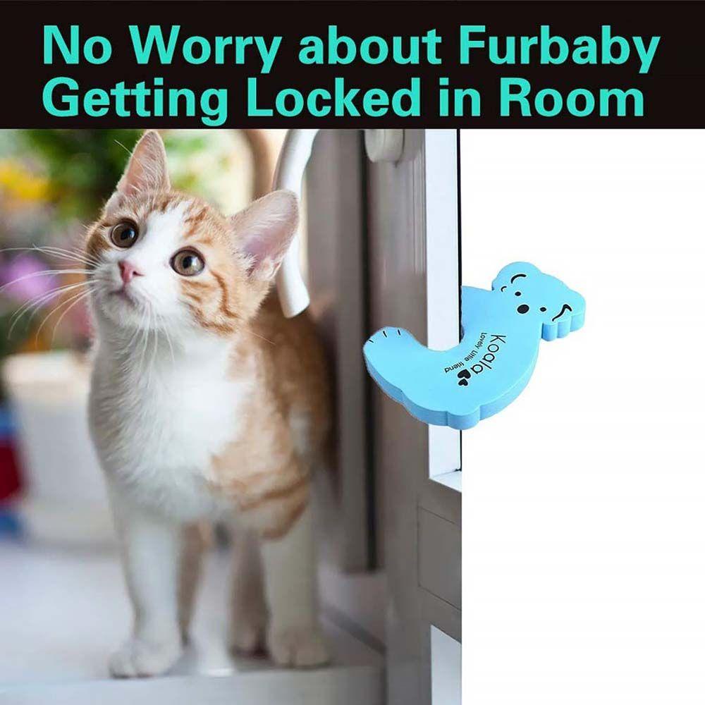 Lanfy Koala Door Stopper Anjing Kreatif Bantalan Anti Tabrak Penangkap Pintu Blok Keamanan Pintu Kartu Safety Mainan Crash Handle Bumper