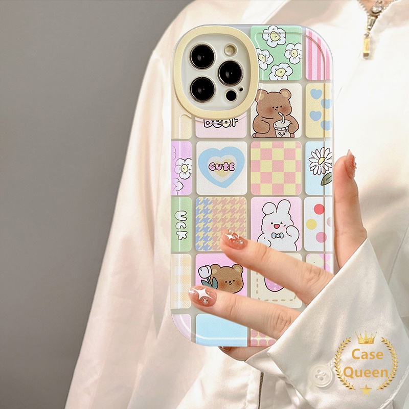 Soft Case Anti Jatuh Motif Kelinci Untuk Vivo Y12s Y20 Y21A Y12i Y15s Y12 Y21 Y15A Y15s Y15A Y1S Y21T Y21T Y20s Y33S Y30 Y33S Y11 Y30i Y1S Y20