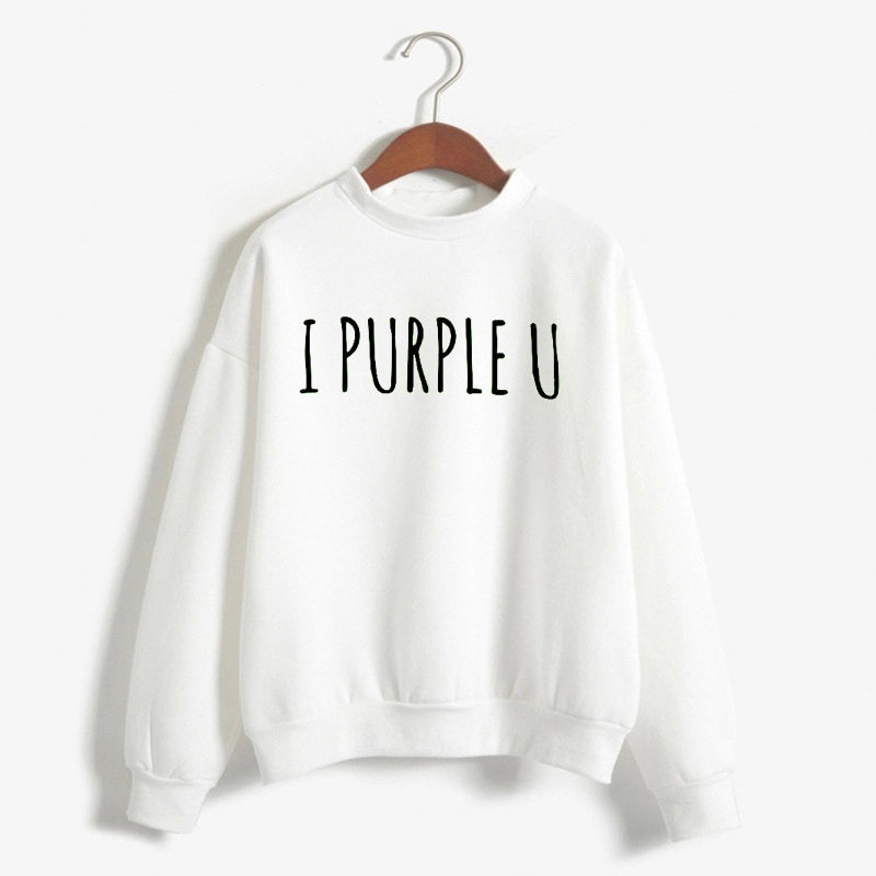 Hoodie Hodie I purple you jumbo bigsize wanita ukuran m l xl xxl xxxl xxxxl xxxxxl