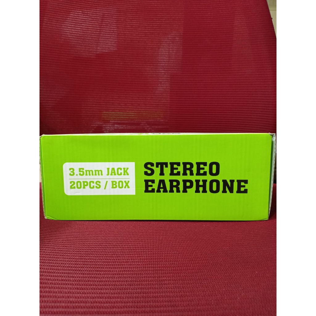 Headset With Mic DAP DH-F6 - ISI 20 per Box - Earphone Stereo 3.5mm