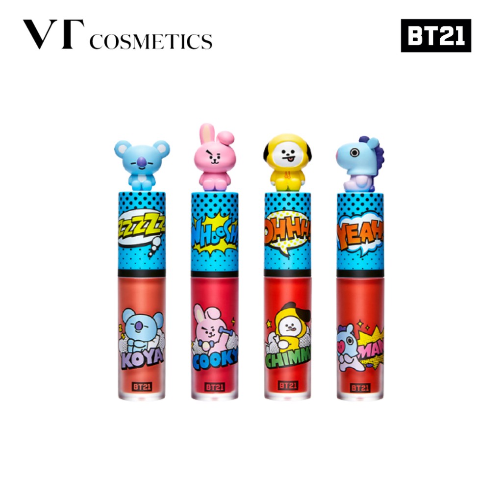 HANYA UNTUK KOLEKSI | VT COSMETICS X BT21 Art In Liptint ED APRIL 2021 | MANG
