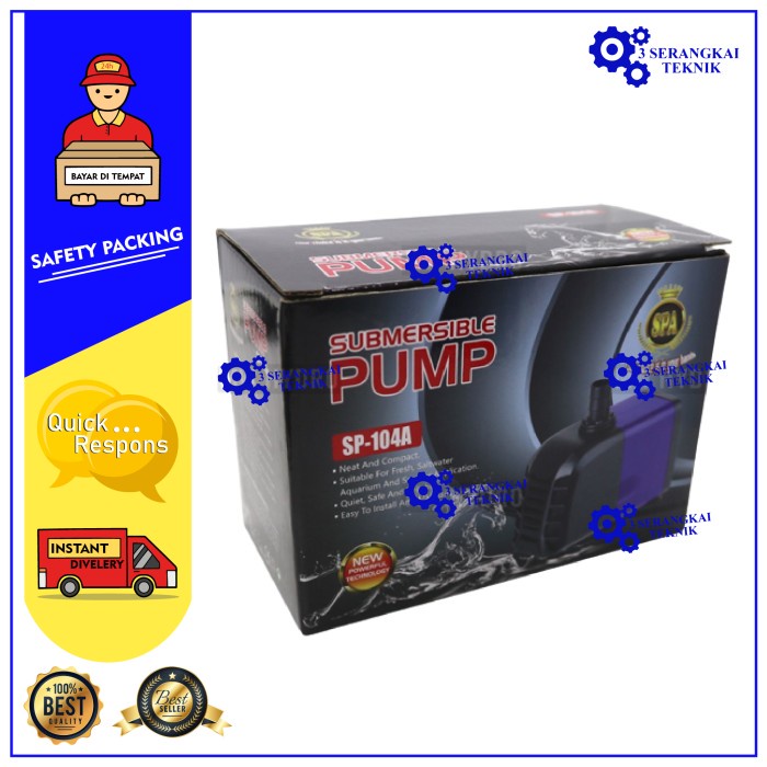 SPA SP-104A, Submersible Water Pump - Pompa Air Celup