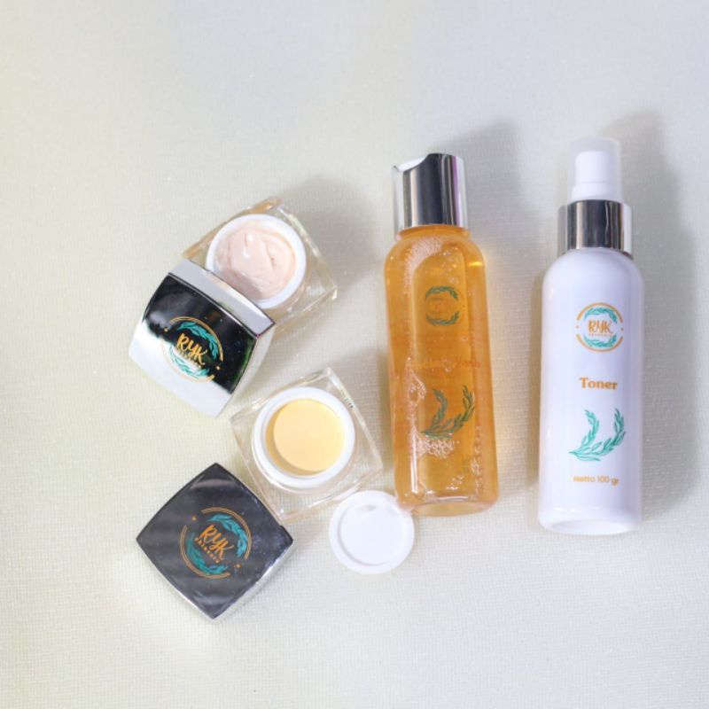 skincare eksklusif Ryk (pengambilan 3 paket)