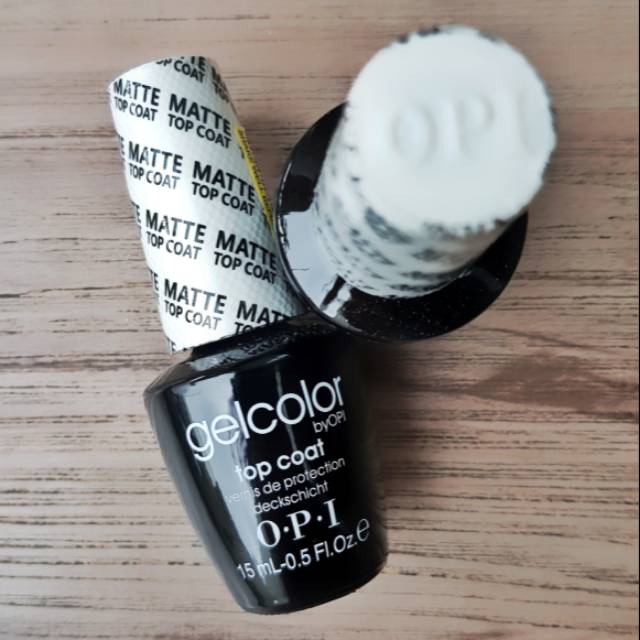 OPI MATTE TOP COAT Nail Gel Polish LED UV Kutek Cat Kuku 15 ml