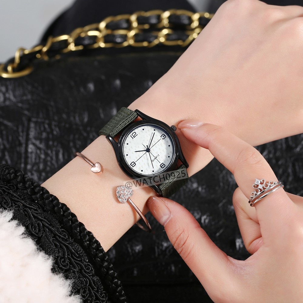 JAM TANGAN WANITA FASHION KULIT WOMEN ARLOJI  IMPORT PREMIUM MURAH KOREAN DIAMOND IMPORT W82