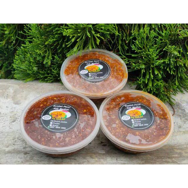 

Sambal Pecel Khas Madiun 250gr Halal