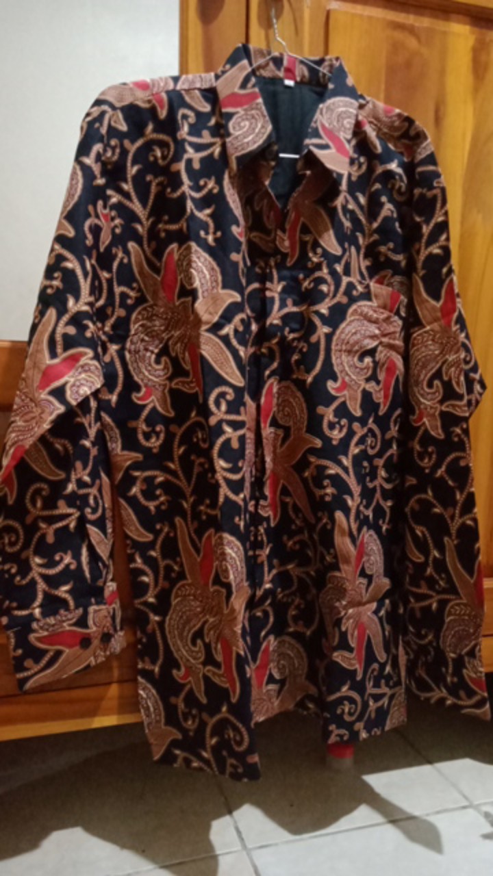 Kemeja Batik Kembang Lombok Ful Furing Katun Halus Baturaden Size M-xxl Asli Solo