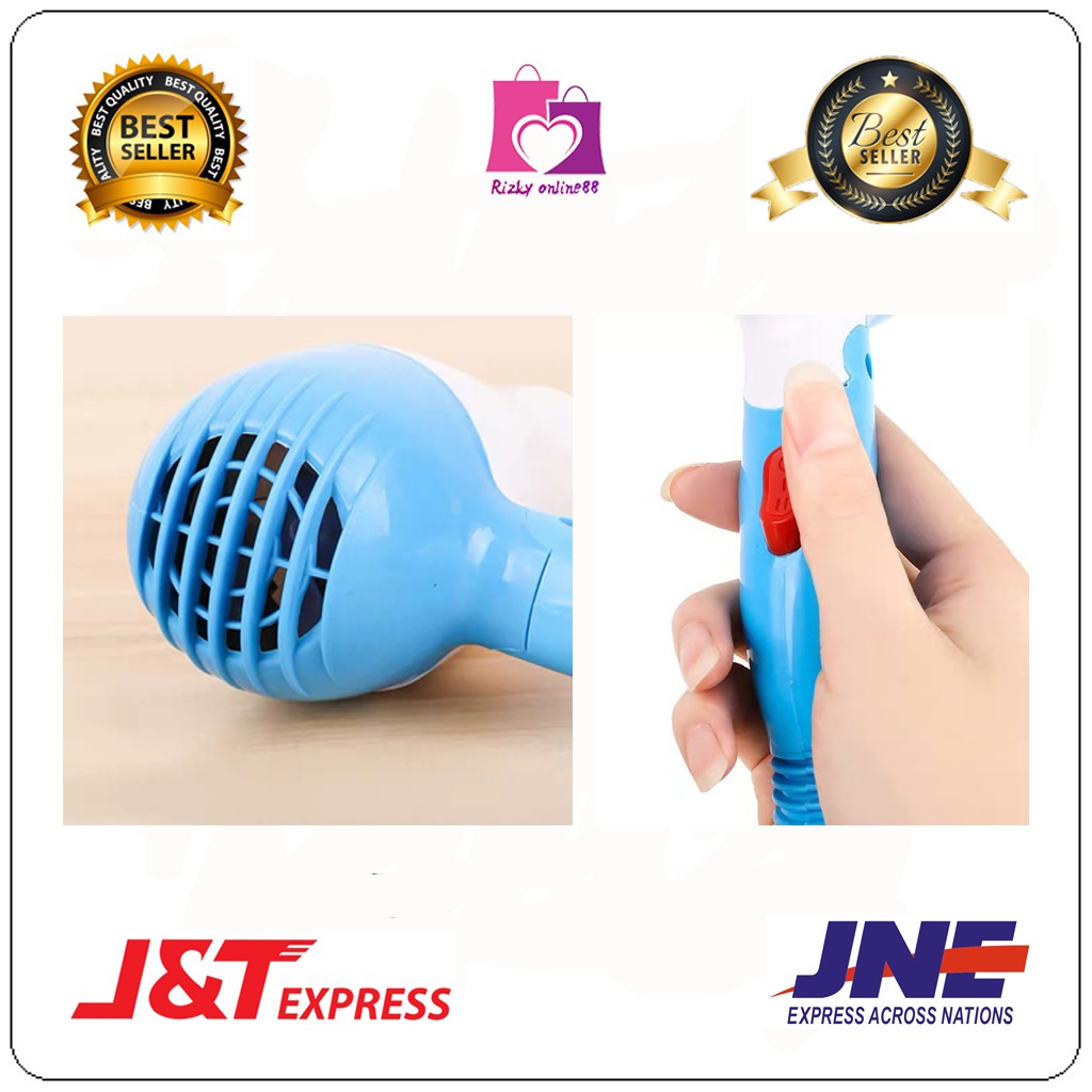 Rizkyonline88 hair dryer mini lipat / pengering rambut