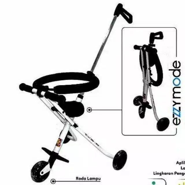 Stoller Baby Dorongan Travel Balita Lipat Ringan Portable Ezzy S05 PMB Kids anak