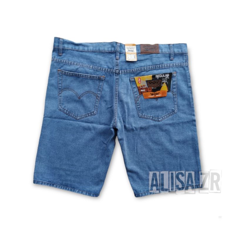 BIGSIZE/JUMBO 39-44 PROMO TERHITS CELANA PENDEK JEANS SUPER JUMBO KHUSUS ORANG GEMUK