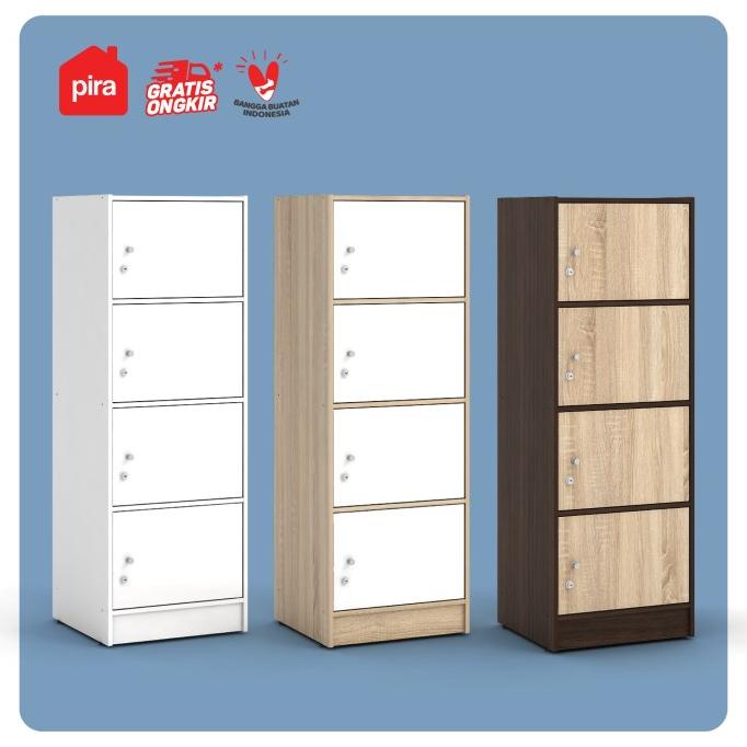 

READY COD PIRA METROPOLIS - ALBA RSG 4 TS Lemari Susun / Bufet DISKON Kode 673