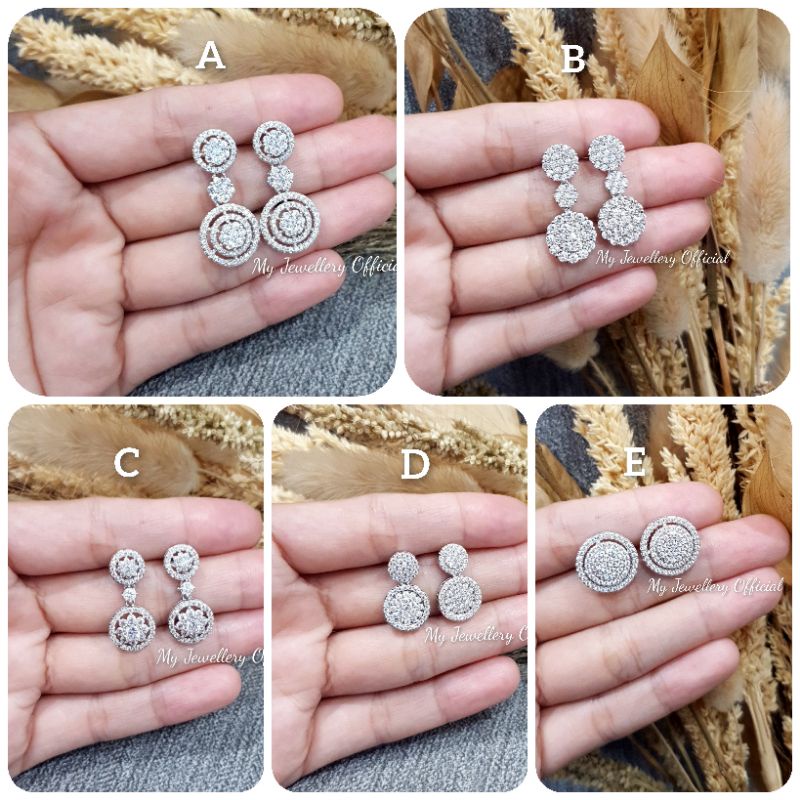 Anting Replika Berlian High Premium Quality