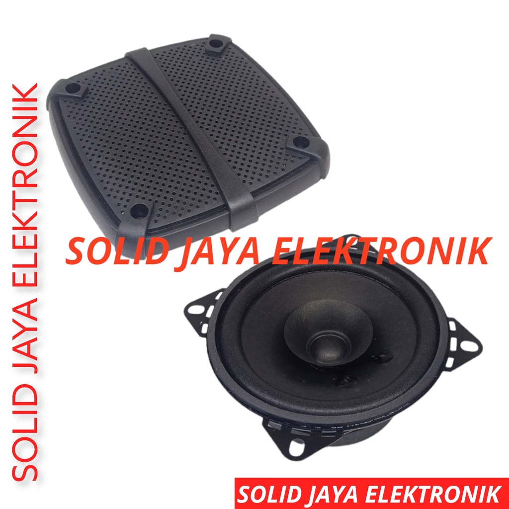 SPEAKER CARMAN 4 INC MOBIL CM-410 100W MURNI 100 WATT W WOOFER CM410 CM-410 POLYCONE 4INC 4IN 4INCH WOFER KARMAN DUAL CONE 4 INCH IN MOBIL CAR SPEAKER WOFER 4&quot; PLUS TUTUP RAM 2 PCS SPEAKER MOBIL RUMAH WOFER CARMAN 4 OHM 4OHM