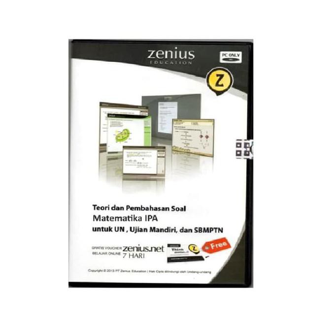 Buku Sekolah - Zenius Set Cd Sma Matematika Ipa