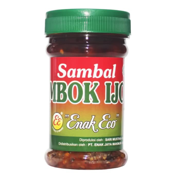 

Enak Eco Sambal Lombok Ijo 150Gr B