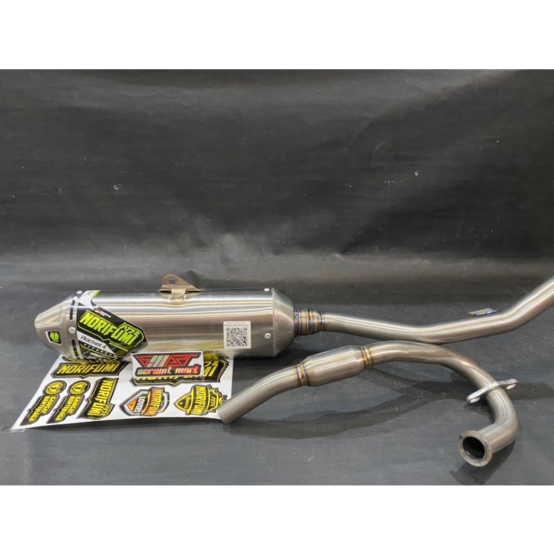 KNALPOT NORIFUMI ROCKET 4 TITANIUM WR 155