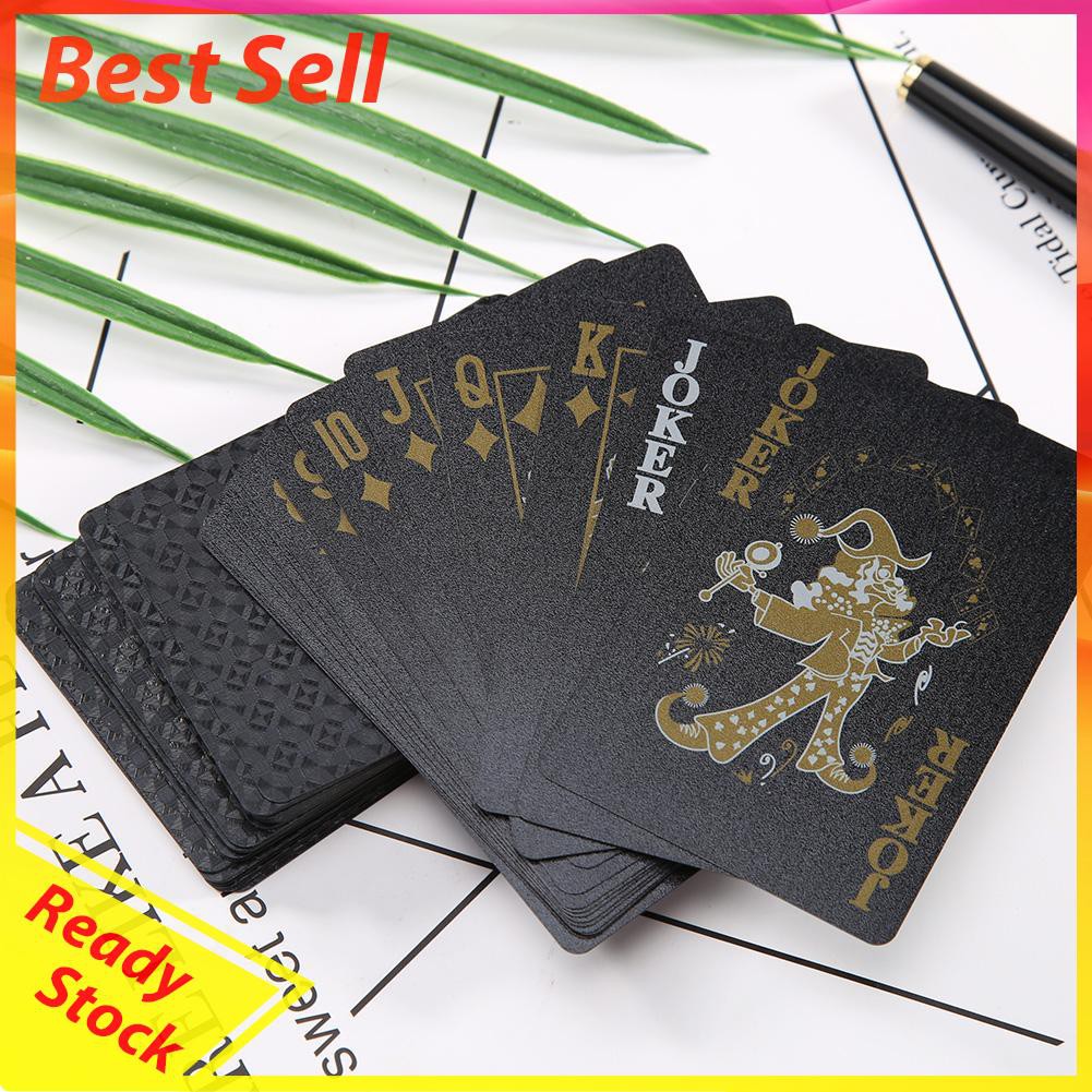 Set Kartu Remi Bahan Plastik Pvc Anti Air Untuk Trik Sulap